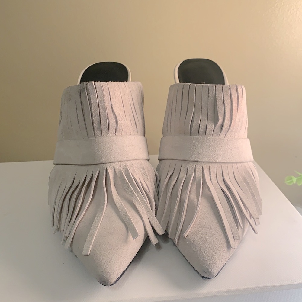 Philip Lim “Martini” Fringe Mules - Picture 3 of 6